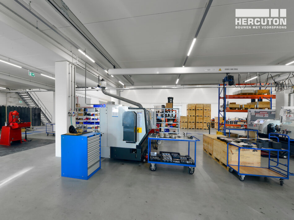 Hercuton realiseert nieuwbouw bedrijfspand met kantoor en productieruimte Donghua International