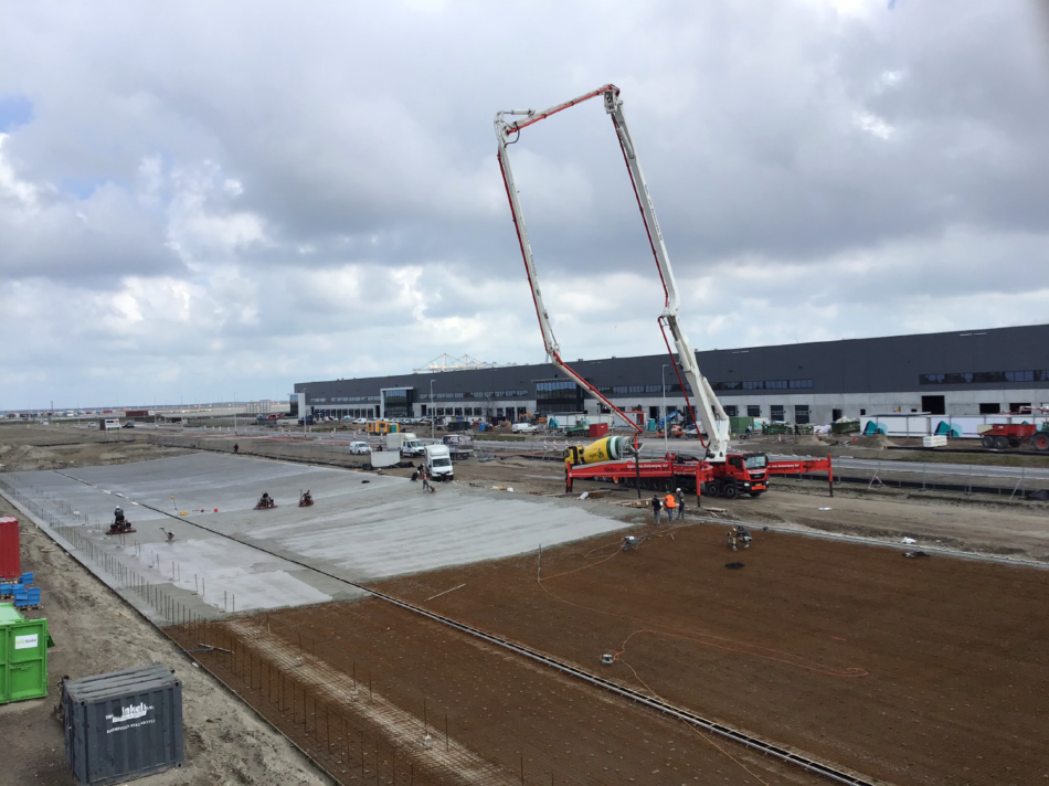 Nieuwbouw turn-key warehouse BPA, Maasvlakte West